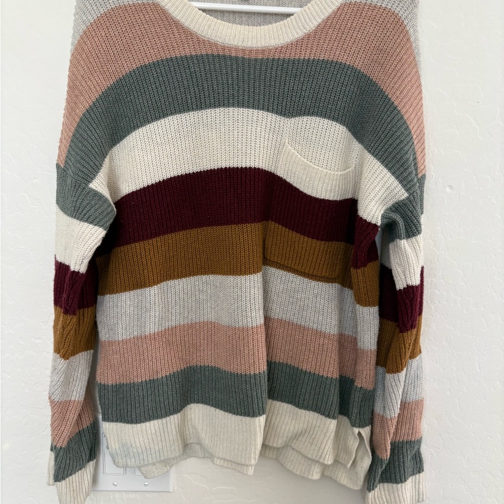 Madewell Women's Striped Sweater in Multicolor